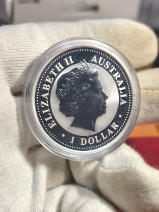 Moneda 1 Onza Plata KOOKABURRA 2006
