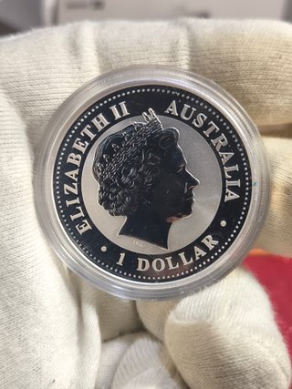 Moneda 1 Onza Plata KOOKABURRA 2006