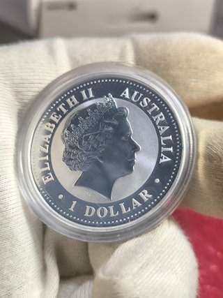 Moneda 1 Onza Plata KOOKABURRA 2006
