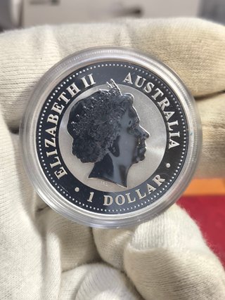 Moneda 1 Onza Plata KOOKABURRA 2006
