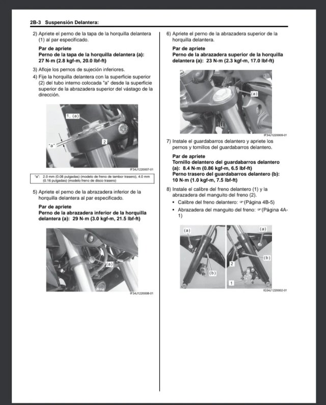 Manual Taller Suzuki GSX150 L5-L7 (2015-2017)