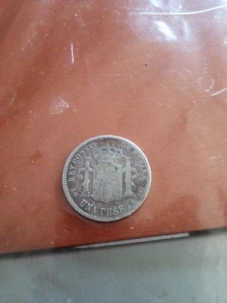 Moneda de plata Alfonso XIII 1899