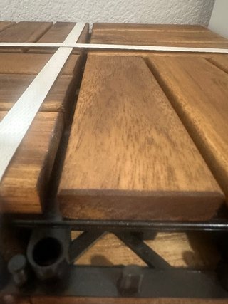 Suelo de terraza de madera