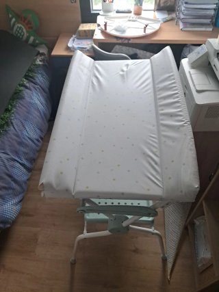 Cambiador bebé con bañera