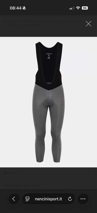 Culotte invierno Pissei Gris