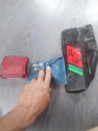 Piezas Rieju RV 50 más guardabarros