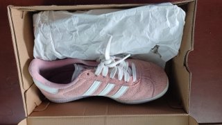 Zapatillas Adidas Gazelle Rosa Mujer