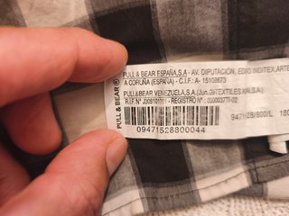 Camisa de  hombre manga corta Pull&Bear