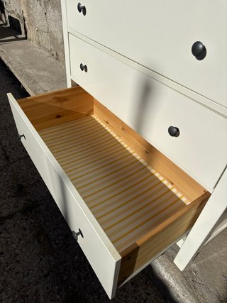 Cómoda blanca 3 cajones Ikea