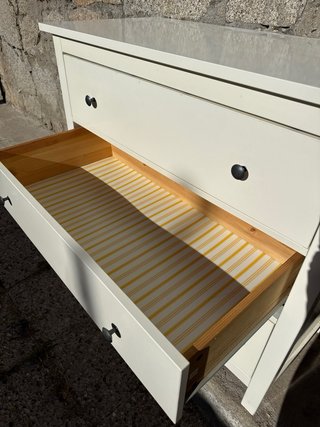 Cómoda blanca 3 cajones Ikea