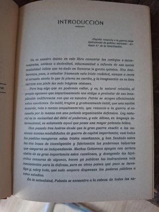 QUIMICA DE GUERRA 1934