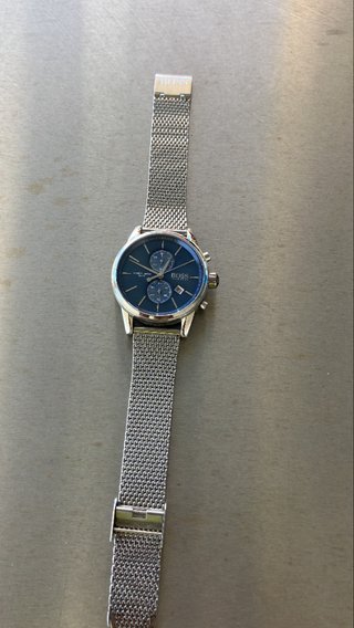Reloj Hugo Boss Azul y Plateado