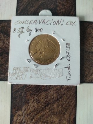 Moneda de Oro 5 Dólares USA