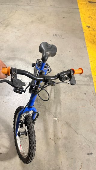 Bicicleta infantil azul 16”