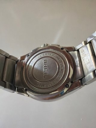 Reloj Breil Cronógrafo Azul y Plateado