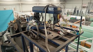 Taladro para cristal industrial