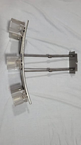 Lámpara de acero inoxidable moderna