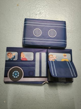 Baúl Organizador Infantil Coche Azul