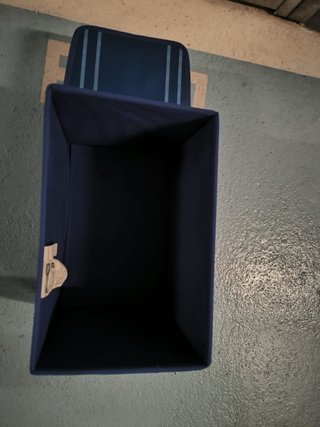 Baúl Organizador Infantil Coche Azul