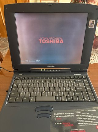 Toshiba Satellite 1620CDS Notebook Amd k6 vintage