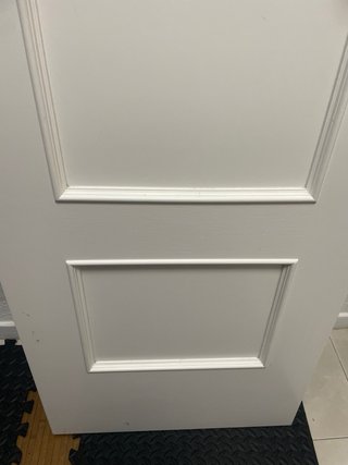 Puerta blanca interior alta 203 ancha 62,3