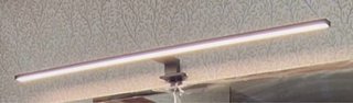Lámpara LED Baño/Espejo Negra