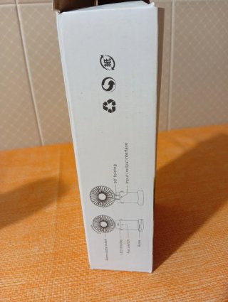 Ventilatore portatile LED display