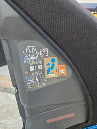 Silla coche Klippan Century a contramarcha
