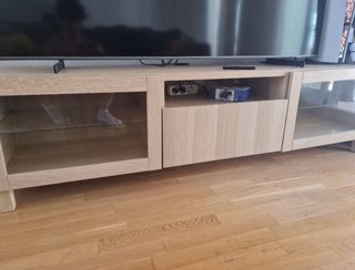 Mueble TV IKEA madera 180cm