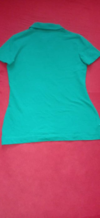 Polo Tommy Hilfiger Mujer Verde Talla XS
