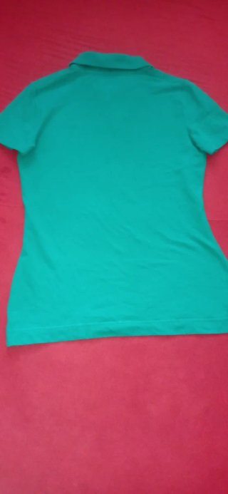 Polo Tommy Hilfiger Mujer Verde Talla XS