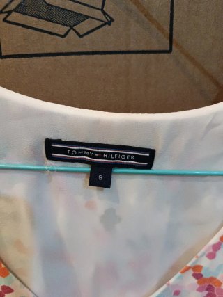 Vestido de verano estampado multicolor