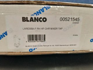 Rubinetto cucina BLANCO Laressa-F ribaltabile cromo