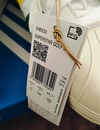 Adidas Superstar spikeless zapatos golf Talla 45