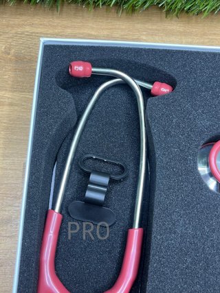 Estetoscopio clásico de cardiología con cabezal Gima