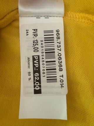 Vestido Polo Ralph Lauren Amarillo