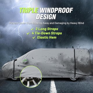 Favoto Cubierta MPV Impermeable Cremallera