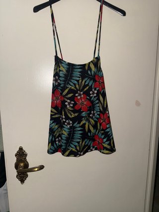 Blusa floral tirantes