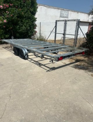 Remolque plataforma Vlemmix 3,5T galvanizado