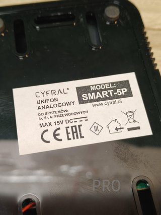 Telefonillo Smart 5P Universal Casa Cyfral