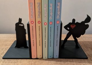 Pareja sujetalibros Batman vs Superman