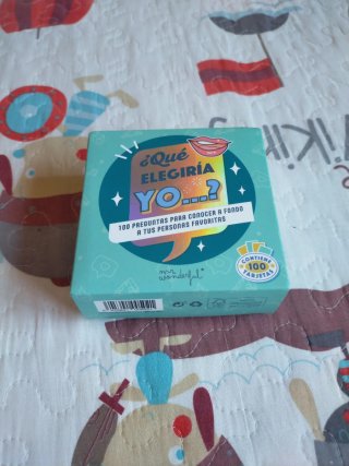 ¿Qué elegiría yo? Juego de mesa Mr. Wonderful