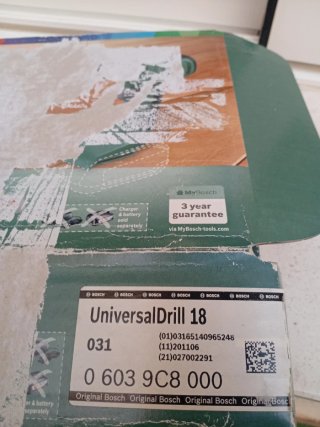 Atornillador Bosch Verde
