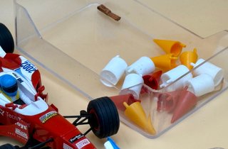 Lote Scalextric 2/2 Coches y Accesorios