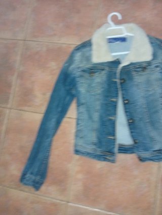 Chaqueta tejana con borreguito