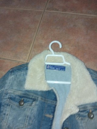 Chaqueta tejana con borreguito