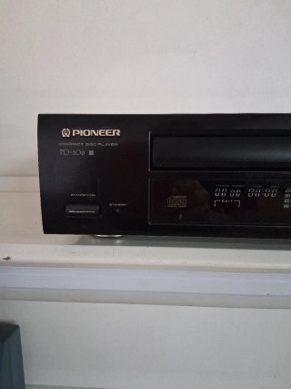 Pioneer PD-106 Reproductor CD Negro