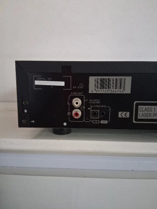 Pioneer PD-106 Reproductor CD Negro