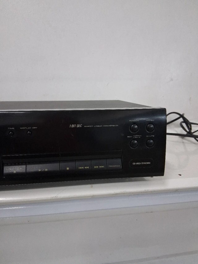 Pioneer PD-106 Reproductor CD Negro