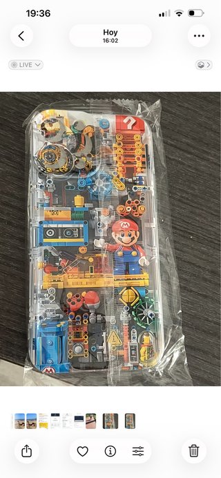 Funda iPhone 13 Pro Max Mario Lego